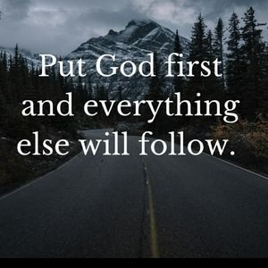 Put God 1st